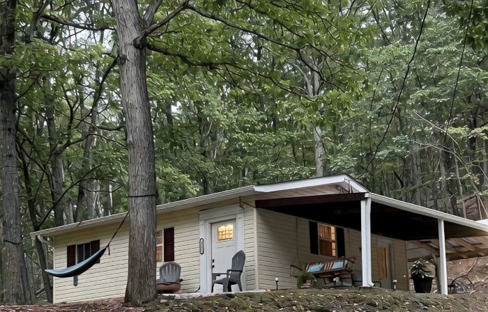 Cozy Cabin is located just minutes from Lost River State Park! Beautiful scenery
