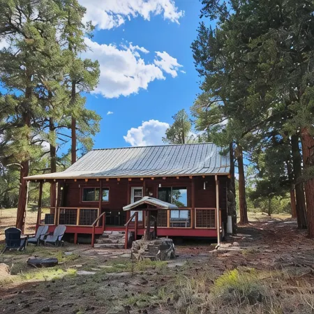 Secluded Luxurious 2‑ Cabin w/WiFi Near Williams, AZ on 18 Acres of Pines
