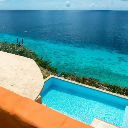 Adobe Style Oceanfront Villa with private pool