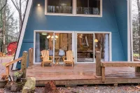 Lake Naomi A-Frame Cabin, Pet Friendly, - シャレー