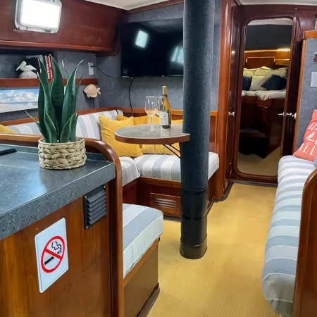 60' Sailing Yacht on a Private Dock
