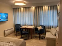 Your apartment with a wonderful panoramic view of the Burgtiefe marina