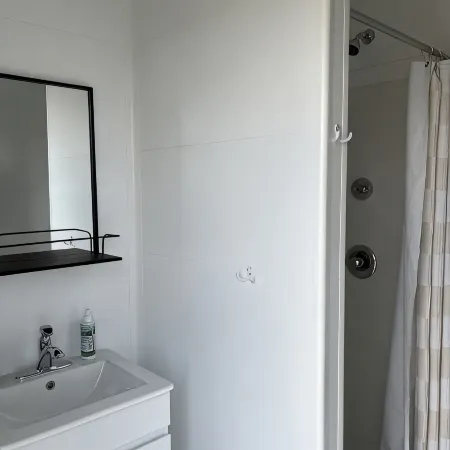 Hidden Haven Tiny House 2.0. Wide open spaces for humans and dogs!