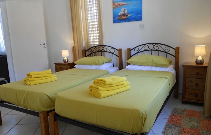 Polis villa rental with shared pool, Wi-Fi, balcony, terrace and air con