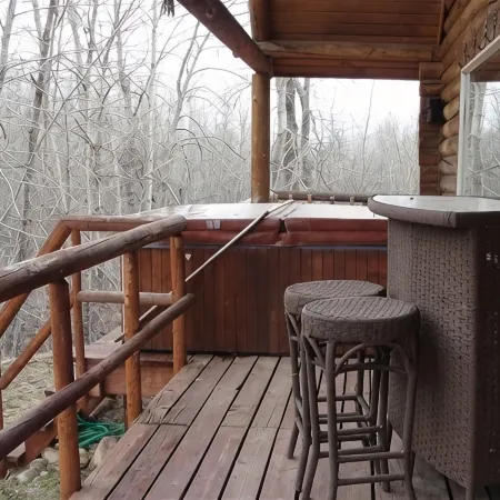 Kelly's Rock Creek Cabin. Kids and dogs welcome!