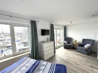 Apartment directly in the city marina / yacht harbor with a fantastic view also with dog - Condos