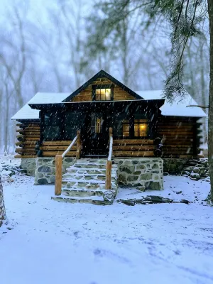 Modern Luxury Meets Rustic Charm - Cozy Log Cabin - Chalets
