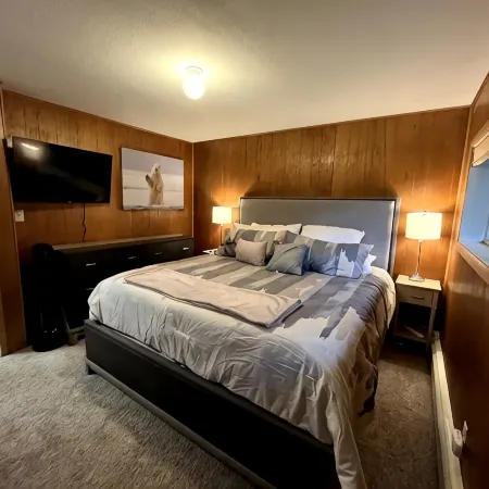 Waterfront unit! Walk to shops, dining, & trails!