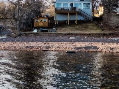Sisu Shores: Lakefront Home with Private Beach and Wood Burning Sauna