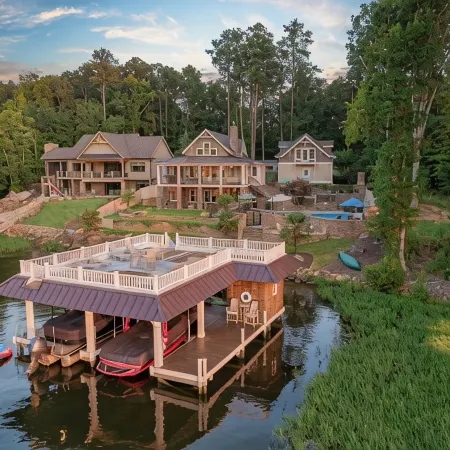 The Oasis at Lake Gaston - Heated Pool, Hot Tub, Pontoon Boat Rental Included!