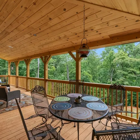 Gorgeous CABIN! Huge Deck, Mountain Views,12 min to Dwtn AVL!!!