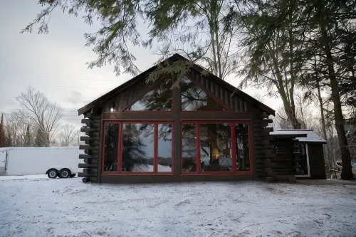 Mercer, WI Beautiful Flambeau Flowage Cabin - 3-Star