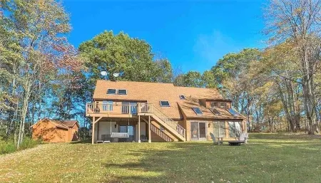 Timber frame home only 5 minutes from Windham Mountain - perfect for 2 families!