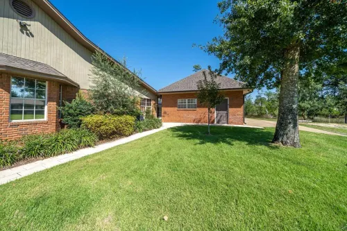 Brand new furniture water front home with Boat dock and RV parking with hook up!