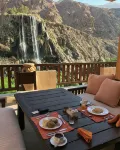 Ma'in Hot Springs - breakfast