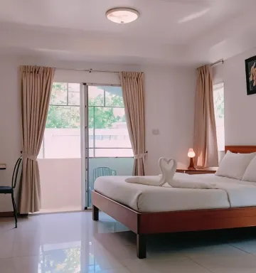 ห้องพักเตียงคู่พร้อมเตียงคู่