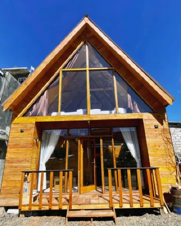 Cabin linggayoni Dieng