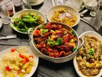 Cloud RAINBOW· Monet Garden · Stream Tracing Resort Homestay - sarapan