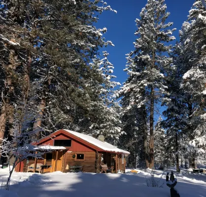 Blinn's Landing: Historic Riverfront Log Cabin, Dock & Mountain Views. Dogs OK! - Hytter