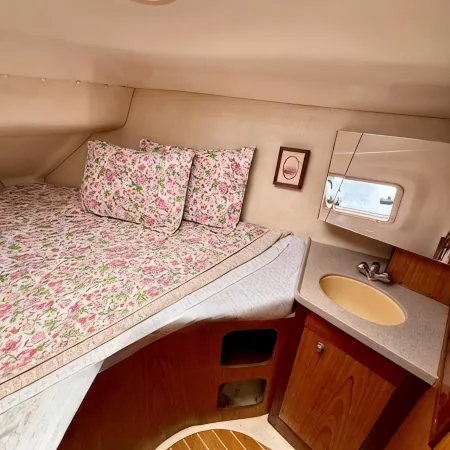 Stay aboard elegant sailboat