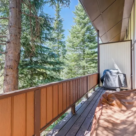 True ski-in/out two-level condo BH. Perfect for two families with a king suite.