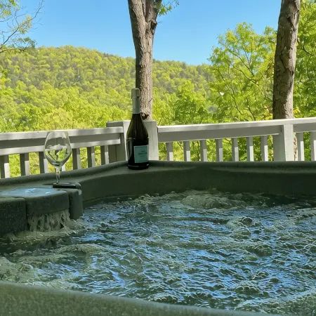 MONTREAT ROUND HOUSE - Mountain views, Renovated, Hot Tub, Fire Pit