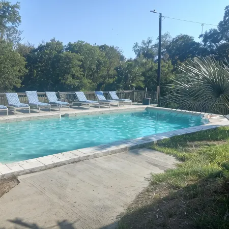 Large River Home with private pool, basketball court, private, pool table