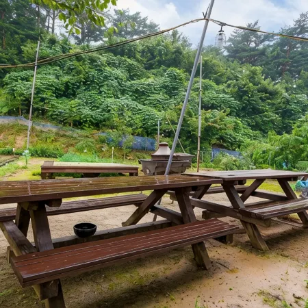 Gangneung Da Beach Pension Отели рядом с достопримечательностью «Парк Дэгванрён»