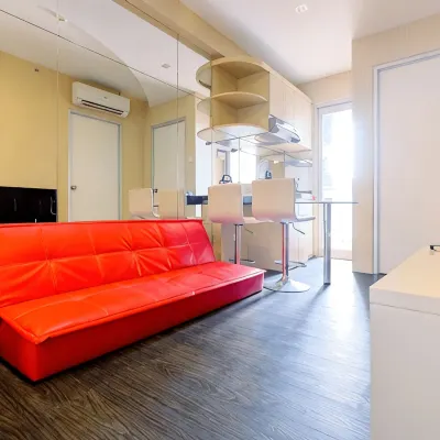 Homey 2Br at Green Bay Pluit Apartment Near Mall by Travelio Hotels near Baywalk Pluit