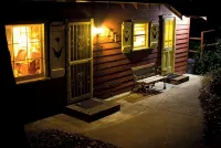 1940s Storybook Knotty Pine Cabin in Crestline, Absolute Privacy
