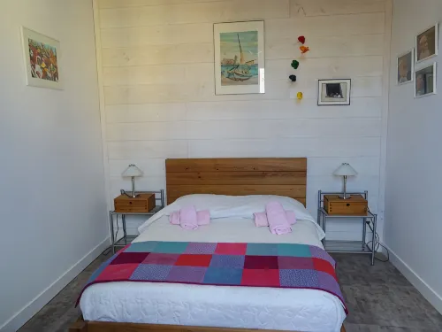 Apt duplex, all comforts, 2/5pers, beach 20m sea view - 2-Star