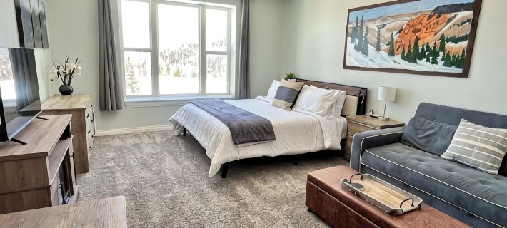 COZY Updated Studio-KING bed, kitchenette-Pool/Spa/Sauna Hotéis em Brian Head