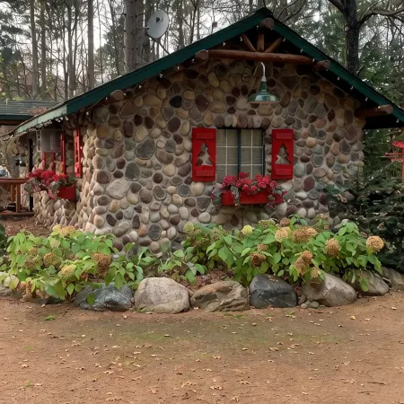 Cozy 3 Season Cabin with Gas Fireplace Heated Floors One Bedroom Studio