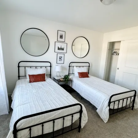 Penn State Townhome in State College. Sleeps 6-8 guests in new construction home