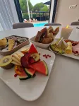 La Villa Monarque - petit déjeuner