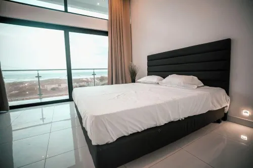 Modern 2 bedroom Villa with Pool, Ocean Vista, WIFI, AC, and Enhanced Safety Hotels in Prampram