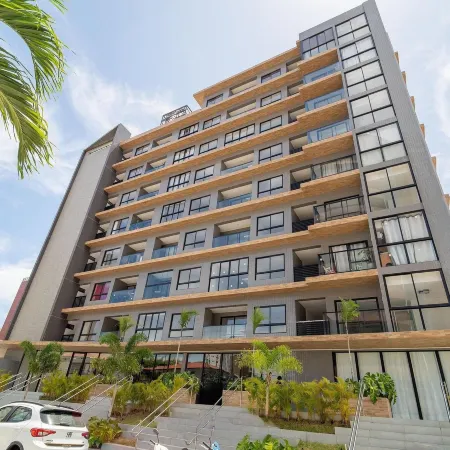 Studio in Build. w/ Pool, 280m fr the sea Ugr0404a Отели рядом с достопримечательностью «Пляж Манаира»