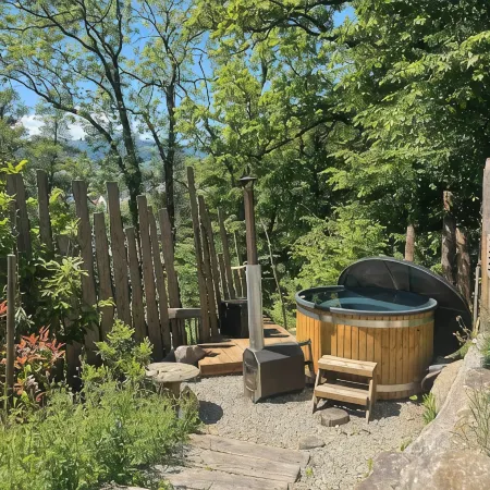 Lodge with Hot Tub and sunny terrace in the heart of Alsace