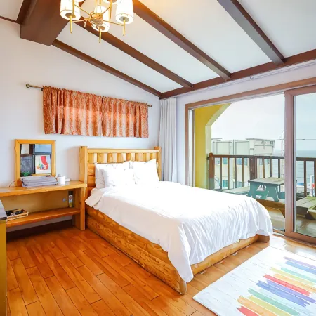 New beachscape pension jeju