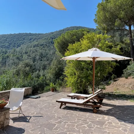 A charming country house nestled in the hills nearby Elba best beaches.