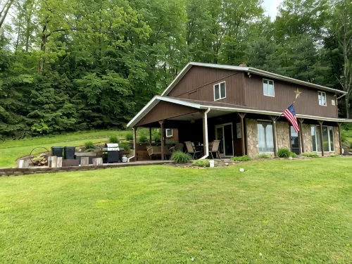 Large fully-furnished family home nestled in beautiful elk country.