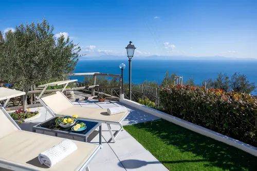 Amalfi-Coastal Pearl, CalmWave and Parking-Sweet Life for Two at Sunset! - 주방