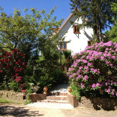 Hale Aloha Woodstove Paradise Garden 7Person House. Naturepark Vacation with Dog