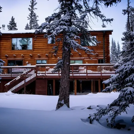 Log Cabin w Hot Tub + Epic 14er Views - Near Breck