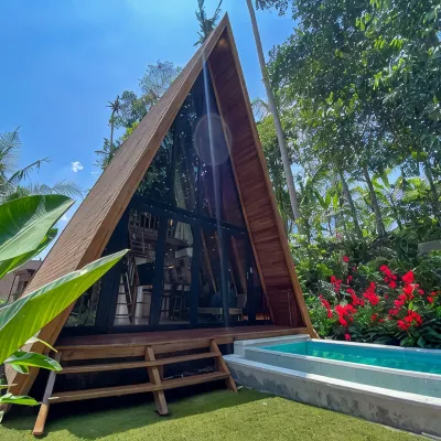 Hidden Den Villa Ubud Hotels near Kanto Lampo Waterfall
