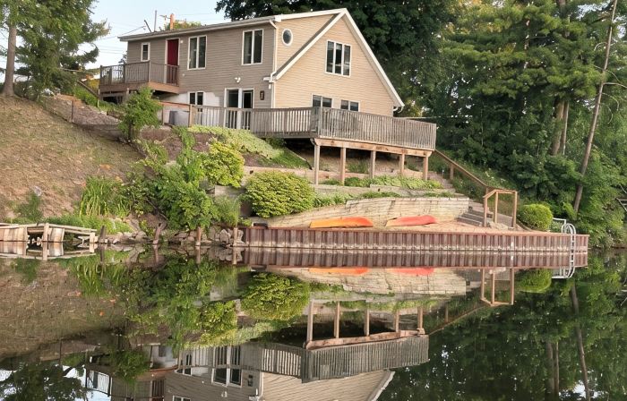 Peaceful Waterfront Home on the Muskegon River