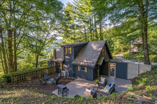 Renovated chalet just a walk down the hill to downtown Burnsville! Pet Friendly - Hytter