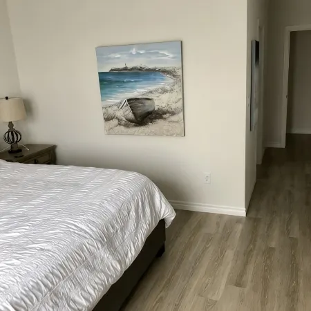 The Dock- walk to beach & village