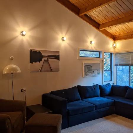 Quiet location close to mountain activities