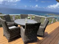 Ultimate USVI Views overlooking Caribbean & Salt River Bay Nat'l EcoPreserve - balcony